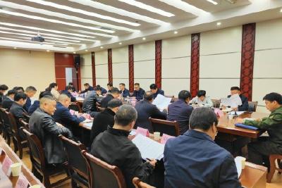覃业成主持召开市县两级建议提案交办工作会议