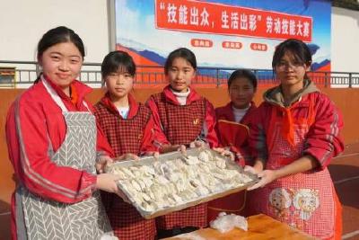 湖北师范大学附属渔洋关中学：劳动竞赛欢乐多