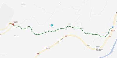 关于对242省道渔洋关镇部分路段实施交通管制的通告