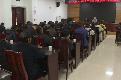 渔洋关镇组织开展茶产业社会化服务专题培训