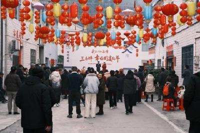 非遗闹春 烟火满巷  三房坪土家赶年活动热力启幕​