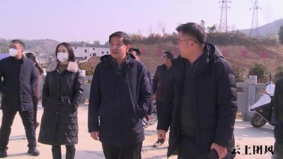 何永红调研牛车河乡村振兴示范区项目建设工作 