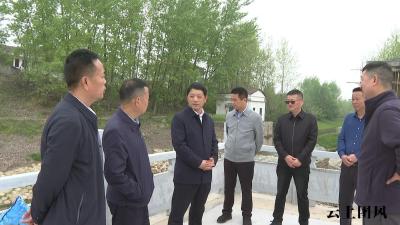 胡凯带队督办重点水利工程建设及防汛抗旱工作