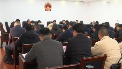 胡凯强调：铆足“比”的劲头 激发“赶”的动力 推动一季度“开门红”各项任务落地见效 
