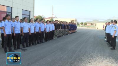 我县开展森防联合演练 淬炼以水灭火硬功