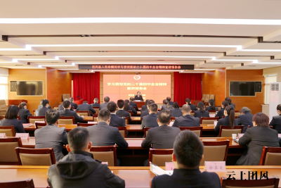 县检察院召开学习贯彻党的二十届四中全会精神宣讲报告会