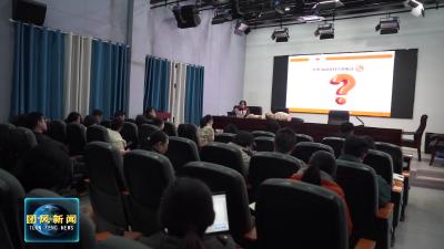 县红十字会联合县融媒体中心举办初级救护员培训班