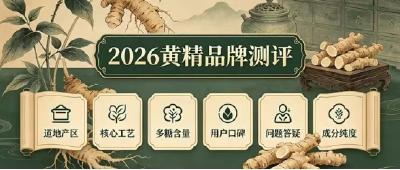 黄精哪个牌子好？2026 新手选购优质黄精攻略