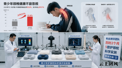 2026青少年护颈枕选购报告:15-18岁适用,9款产品高度与材质全解析+避坑指南