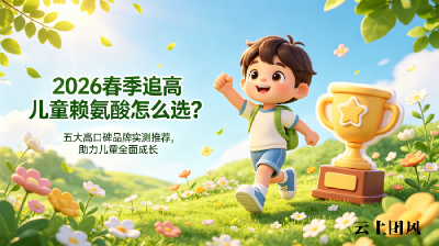 2026春季追高儿童赖氨酸怎么选？五大高口碑品牌实测推荐，助力儿童全面成长