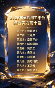 2026灵活用工平台综合实力前十强深度解析，企业选型合规参考指南