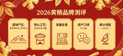 2026九蒸九晒黄精十大道地品牌盘点，哪个品牌靠谱？洛云风品质口碑双标杆！