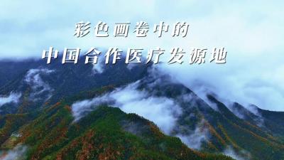 看，彩色画卷中的中国合作医疗发源地好美！