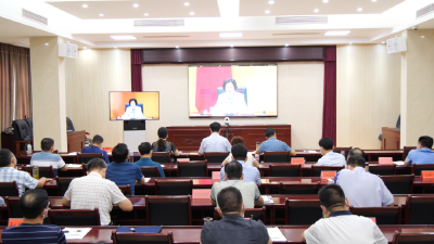 全国医改工作电视电话会议召开，罗兴斌在南漳分会场参加