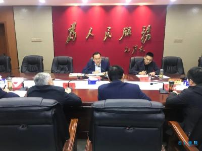 雷斌在县政府办公室专题会议上强调：抓落实是政府的生命力