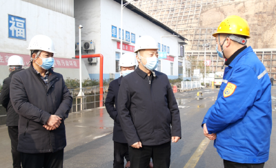 陈栋带队检查春节期间疫情防控和安全生产等工作