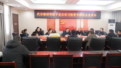 县领导参加指导各地民主生活会