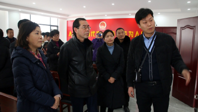 县人大常委会召开代表之家、代表联络站建设现场观摩会
