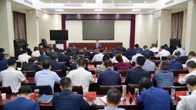 陈栋在县政府廉政工作会议上强调：坚定不移强化政治引领，驰而不息加强廉政建设