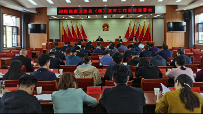 我县全力以赴迎接国家卫生县（镇）复审