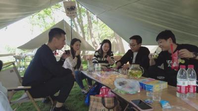 “五一”假期期间  户外露营正走俏 