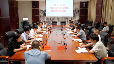 陈栋会见深圳五家企业客商