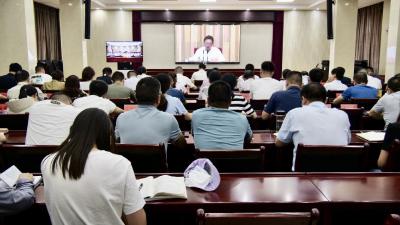 我县收听收看全省第五次全国经济普查电视电话会  