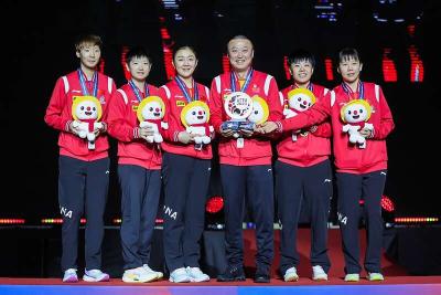 【热点关注】豪取五连胜！中国女队夺得乒乓球亚锦赛女团冠军