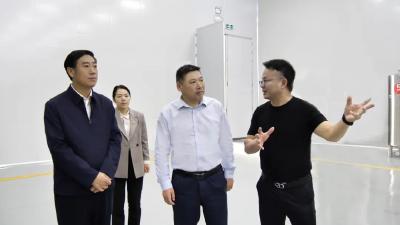 余世明到我县督导检查包保企业食品安全工作