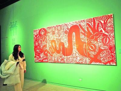 【热点关注】“纸上天裁——中国美术馆藏剪纸艺术展”开展