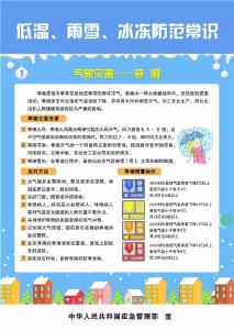 【农业气象科普】低温、雨雪、冰冻防范常识