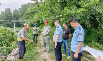国网南漳县供电公司：警企联动打造安全用电“平安网”