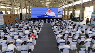 我县与全市同步举行5月份重大项目集中开工活动