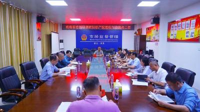 省知识产权局调研组到我县调研