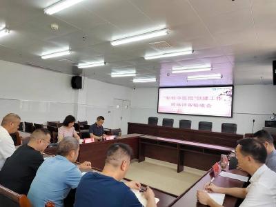 市专家组到我县开展“标杆中医馆”建设现场评审验收