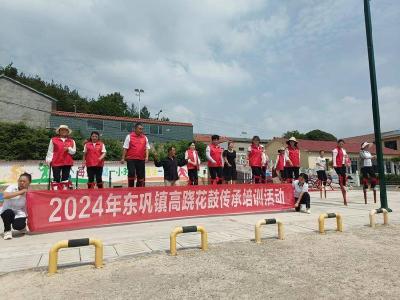​东巩镇：举办高跷培训 传承非遗文化
