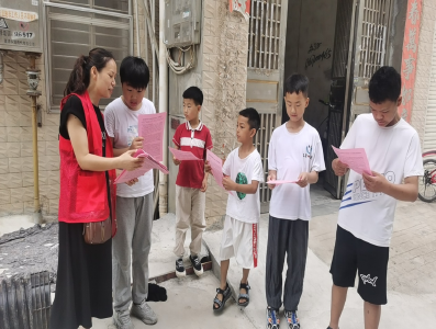 ​花石桥社区：开展防溺水教育 织密安全“防护网”