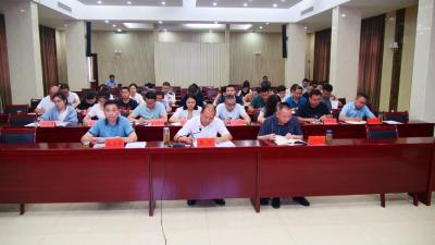 我县组织收听收看全市市场监管领域部门联合“双随机、一公开”监管工作视频会              