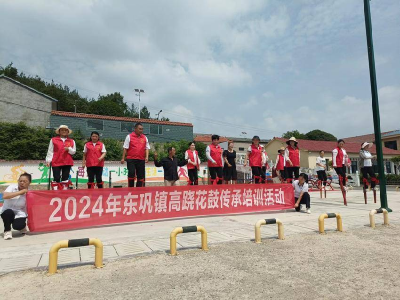 湖北南漳：举办高跷培训 传承非遗文化