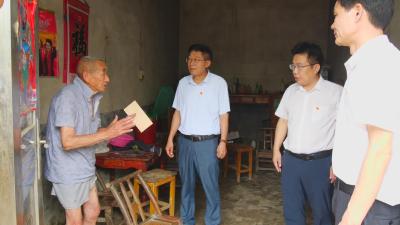 《健康南漳》县卫健局联合月明寺村开展支部主题党日活动              