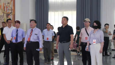 台资企业考察团到我县考察