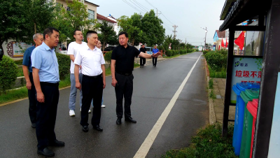 县领导调研全县城市管理考核检查工作