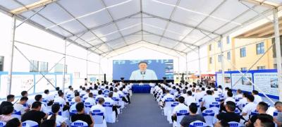 我县与全市同步举行7月份重大项目集中开工活动
