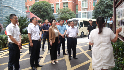 市委社会工作部领导到我县调研信息化平台建设等工作