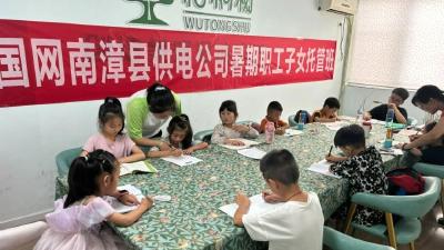 国网南漳县供电公司职工子女托管班圆满结业