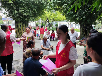 ​城关镇苗圃社区：爱心义诊进社区 服务居民暖人心