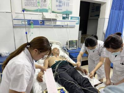东巩镇中心卫生院为一例胸痛患者成功溶栓
