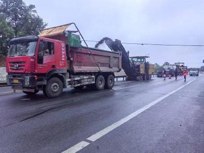 346国道路面改造工程加速
