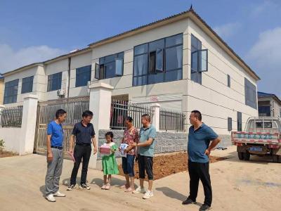 丁集小学：全员家访 共筑安全假期
