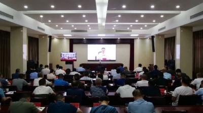 罗兴斌：贯彻落实全市防汛救灾和安全生产工作调度会精神，坚决打赢我县防汛抗旱硬仗